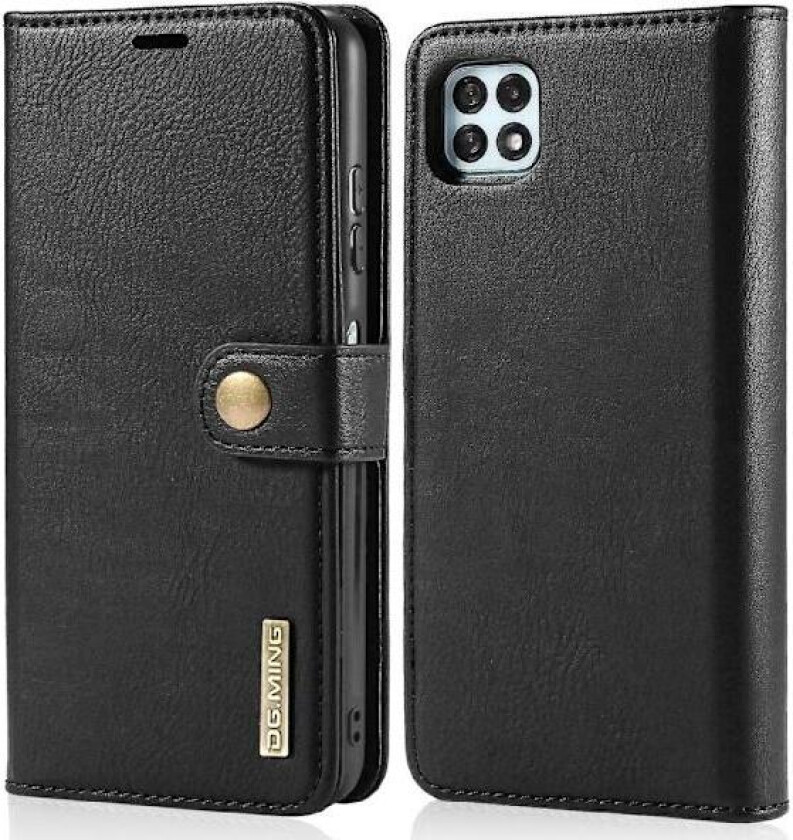 Samsung Galaxy A22 5G DG.MING Samsung Split Lommebok-deksel i Lær