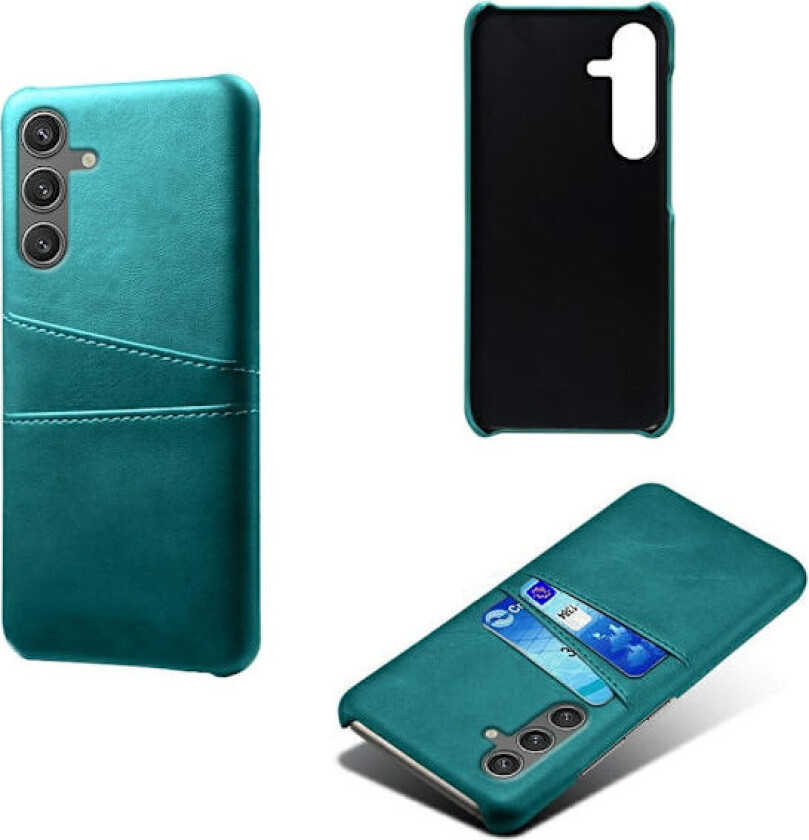 Dual Card Samsung Galaxy S25 deksel - Grønn