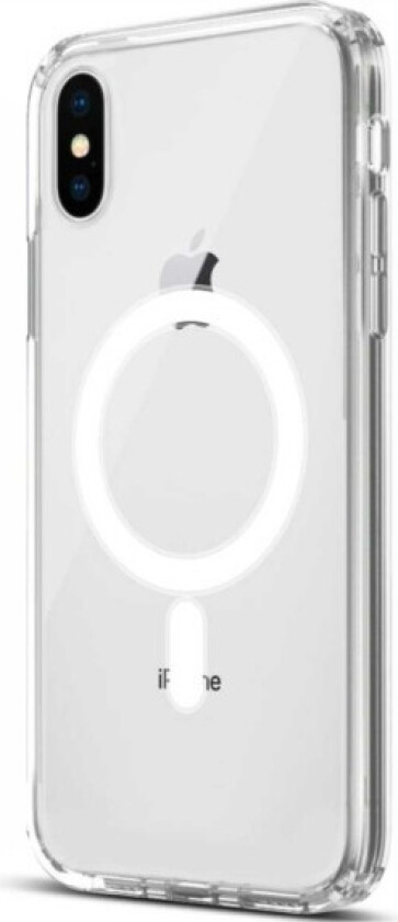 iPhone XS Klar Magsafe Telefondeksel - Kompatibel med iPhone