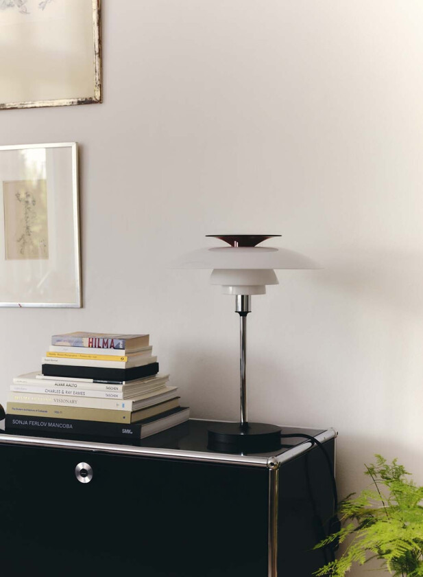 PH 80 bordlampe H41 - hvit/krom