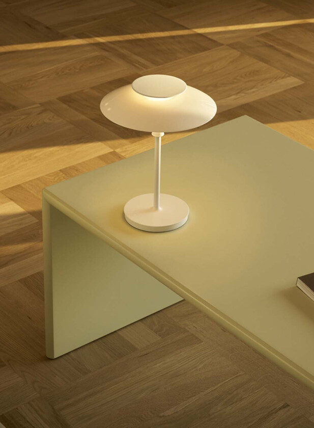 PH 80 oppladbar bordlampe H31 - hvit/hvit