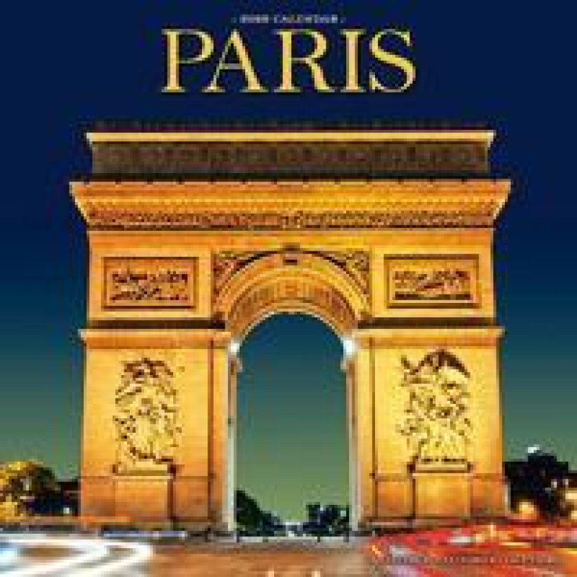 Paris Calendar 2026 Square Travel Wall Calendar - 16 Month