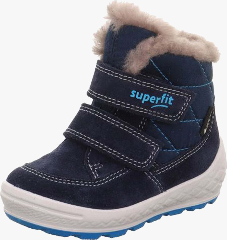 Groovy 2.0 Vintersko, Blue/Turquoise, 26 - Vintersko & Vinterstøvler - Semsket skinn