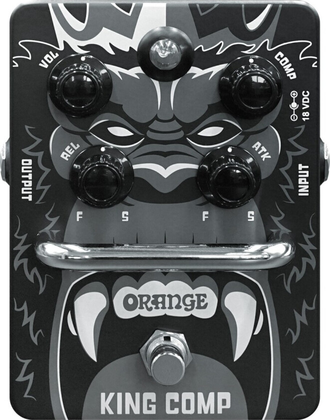 Orange King Comp VCA Compressor Pedal