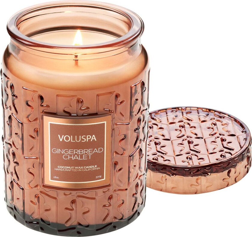 Gingerbread Chalet Holiday Collection Large Jar Candle 51