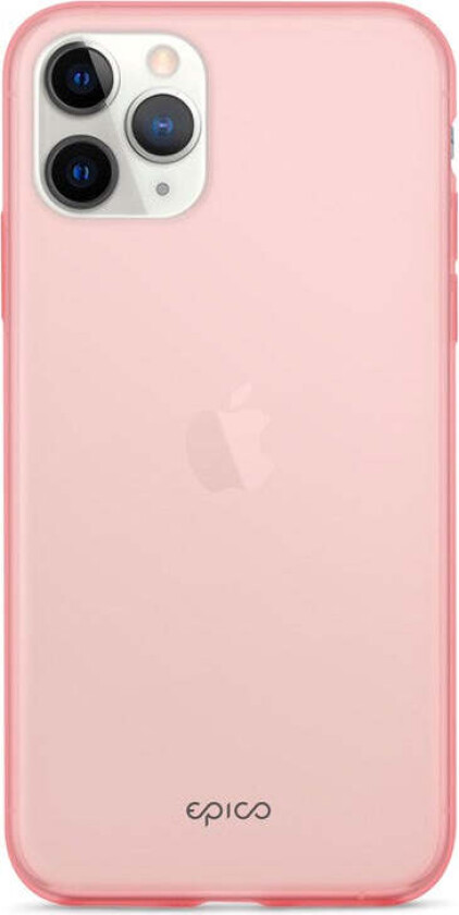 iPhone 11 Pro Epico Silikon Deksel - Gjennomsiktig / Rød