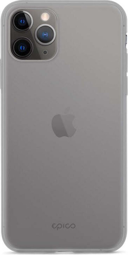 iPhone 11 Pro Epico Silikon Deksel - Gjennomsiktig / Svart
