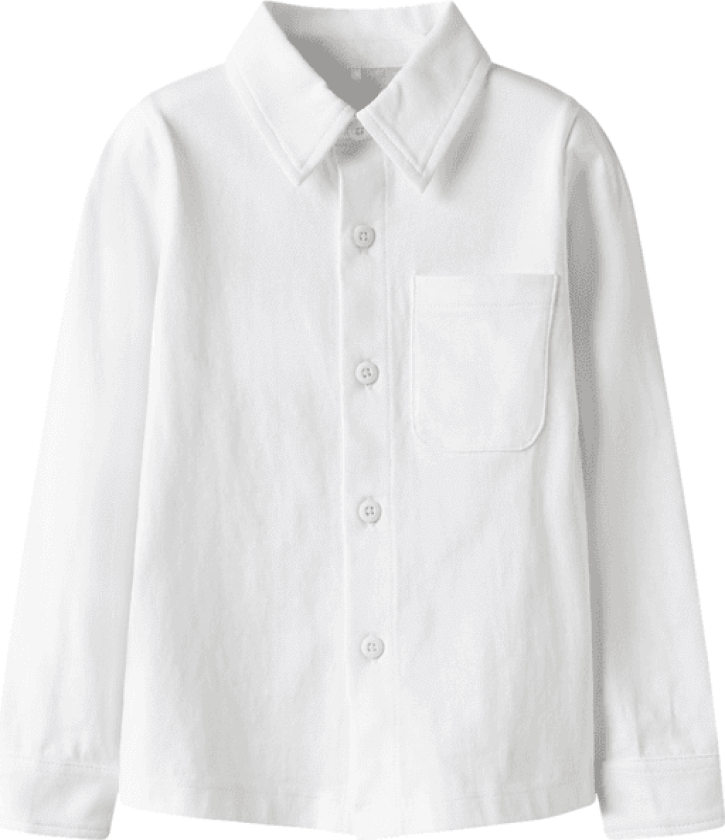 Name It Nmmronalo skjorte til småbarn, Bright White