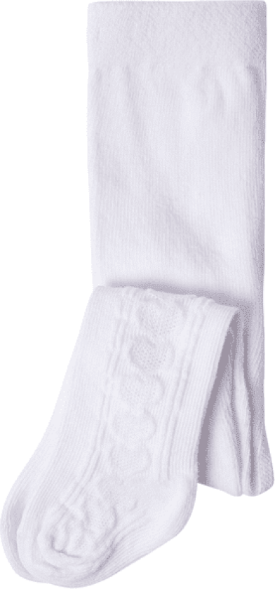 Name It Nbfraina strømpebukse til baby, Bright White