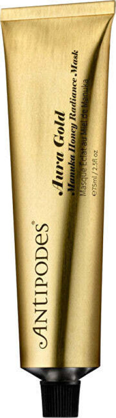 Maschera viso illuminante Aura Gold (maschera illuminante al miele di Manuka) - Volume: 75 ml
