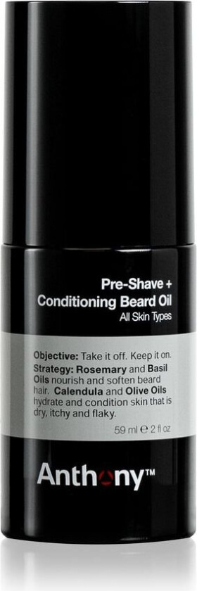 Pre Shave + Conditioning Beard Oil