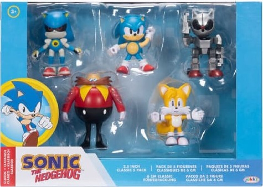 The Hedgehog - Figure Set 5 pcs 6cm (423644)