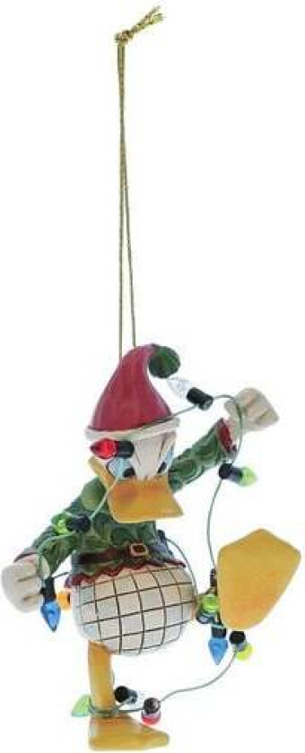 Disney Julekuler - Donald Duck pakket inn i Julelys - Julekule - Unisex - flerfarget