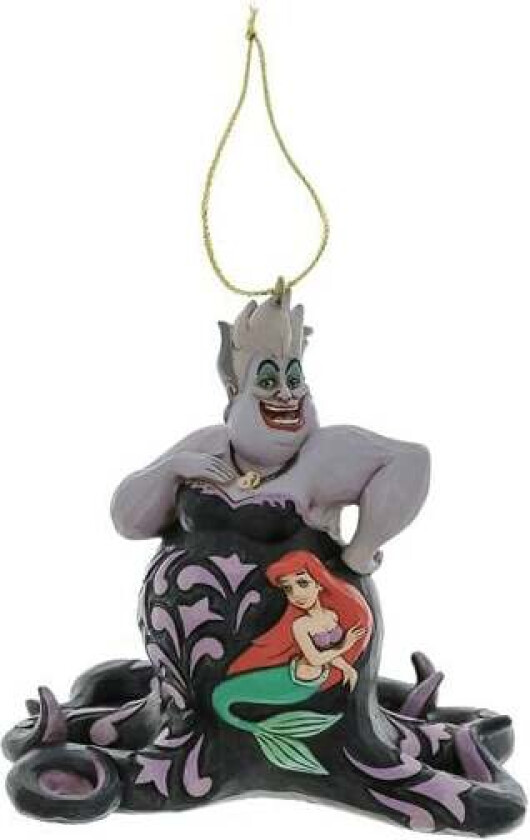 Disney Julekuler - Ursula - Julekule - Unisex - flerfarget