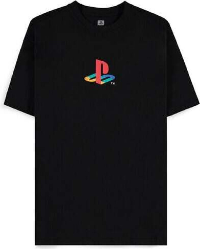 gaming T-skjorte - PlayStation - Back Console - S til XXL - Herrer - svart