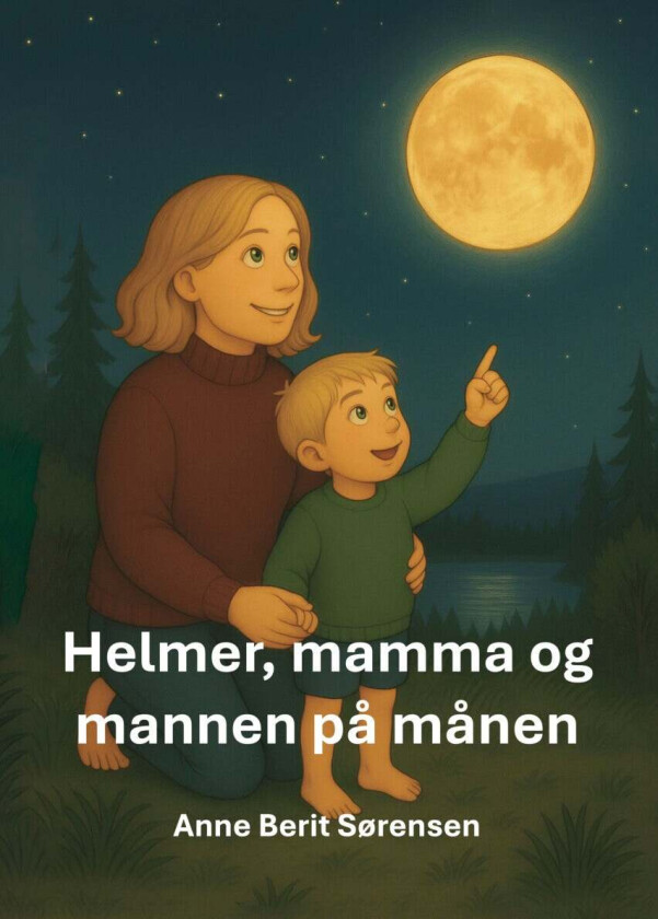 Helmer, mamma og mannen i månen av Anne Berit Sørensen
