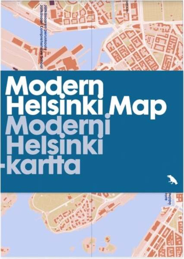 Modern Helsinki Map / Moderni Helsinki-kartta av Anni Vartola
