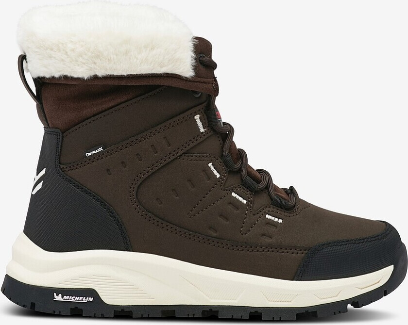 Vinterskolett Fjalla 2 DX IC W - Brun