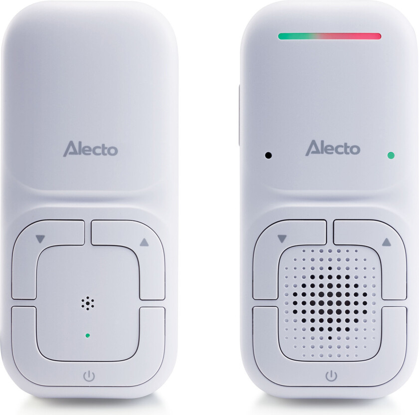 DBX130 Babycall - 50-300m rekkevidde, toveis kommunikasjon, 16 timer - Hvit