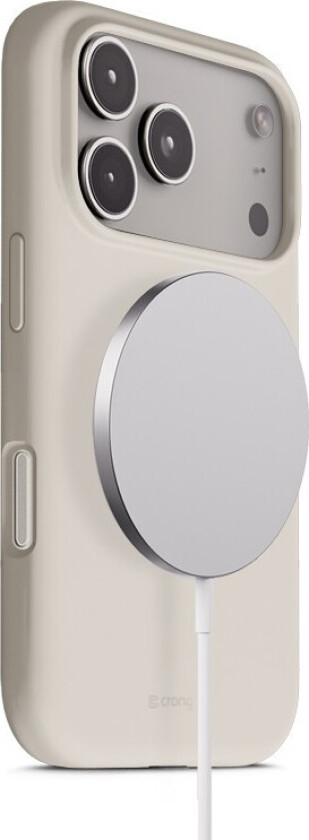 Clear MagSafe-deksel for iPhone 17 Pro - Stony Beige