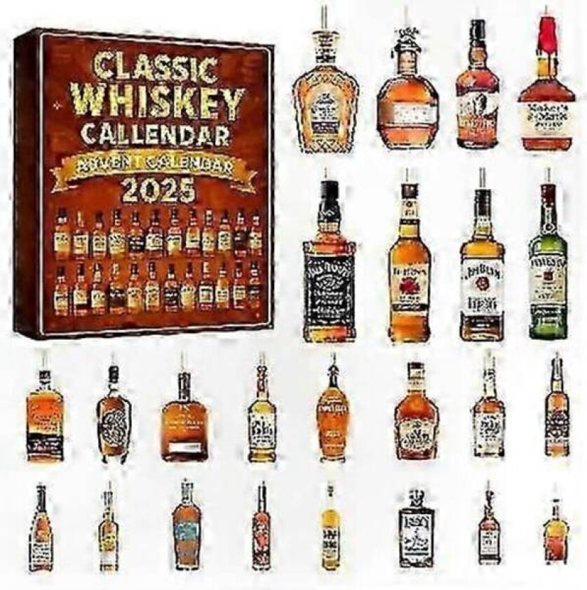 Whisky Adventskalender 2025 med 24 Premium Miniatyrer -FS