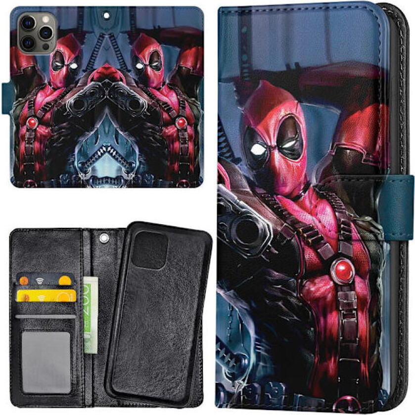 iPhone 13 Pro - Lommebok Deksel Deadpool