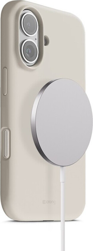 Clear MagSafe Deksel til iPhone 17 - Stony Beige