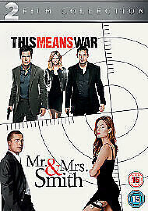 This Means War/Mr And Mrs Smith DVD (2013) Tom Hardy, McG (DIR) Cert 15 2 Discs Region 2