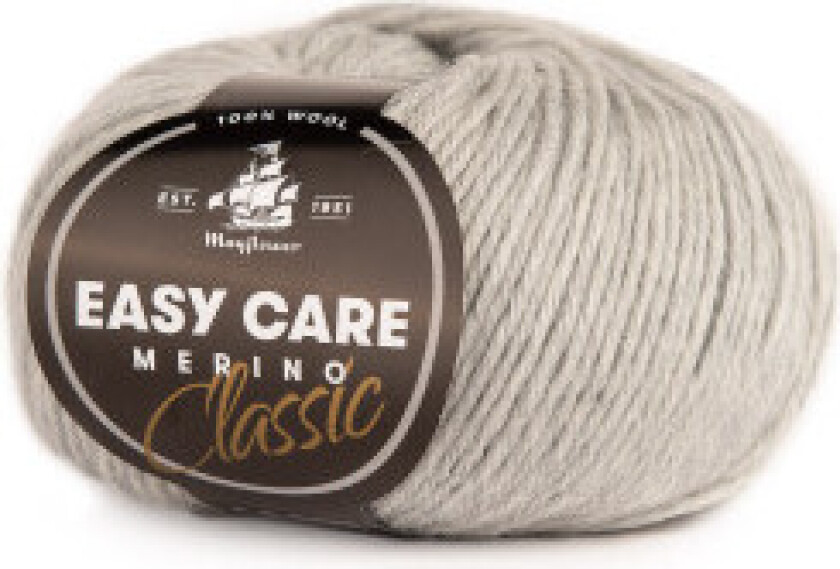 Â Mayflower Easy Care Classic Garn Unicolor 204 Kald Grå