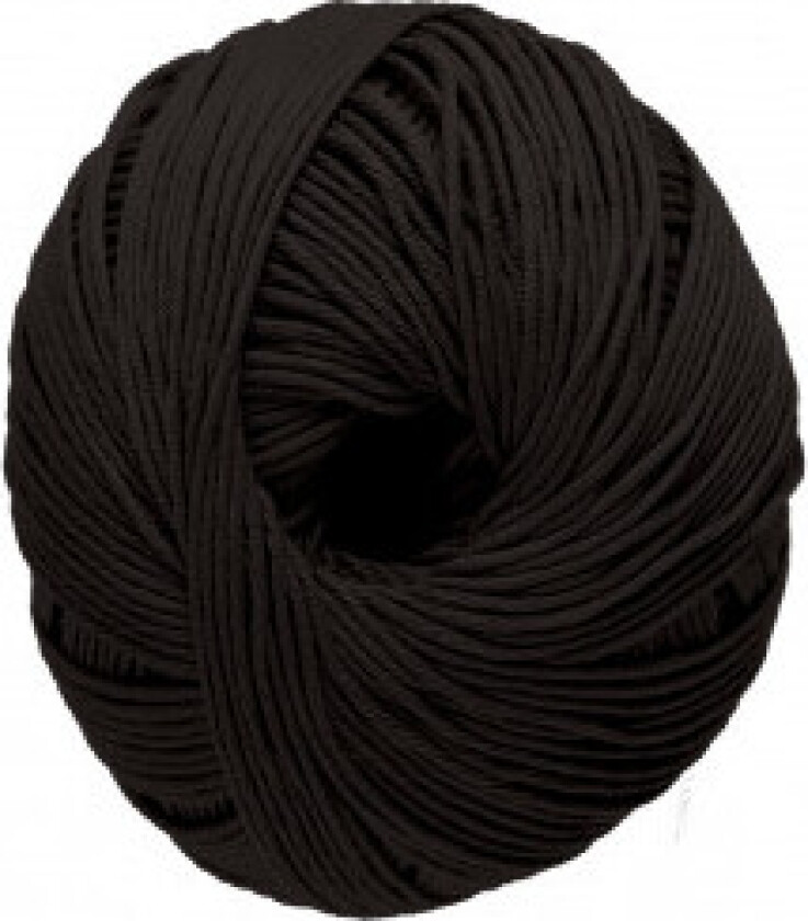 Natura Just Cotton Cotton Garn Unicolour 11 Svart