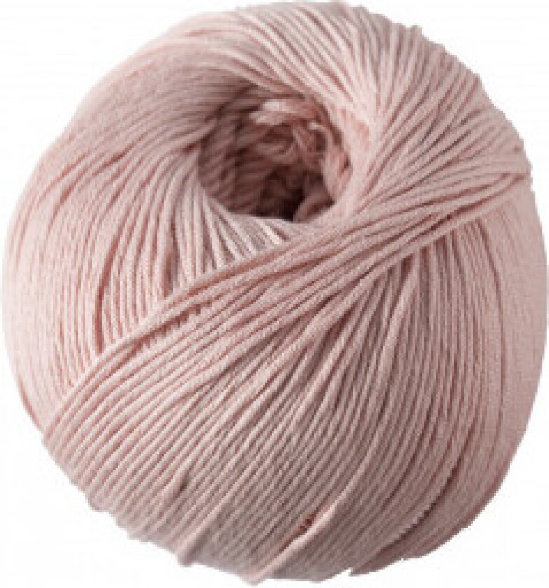 Natura Just Cotton Garn Unicolor 82 Støvet Rosa