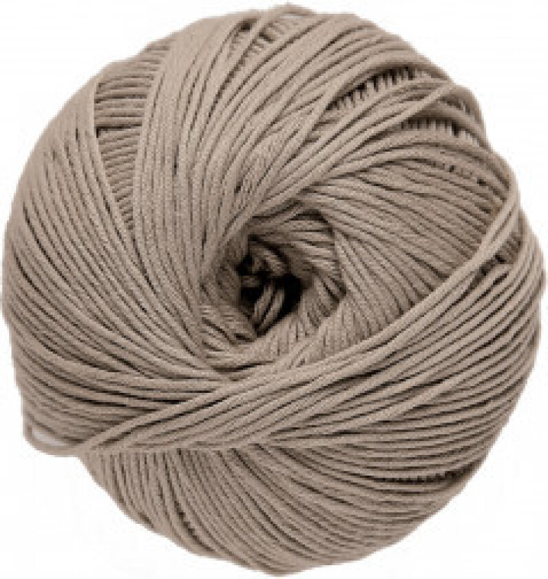 Natura Just Cotton Garn Unicolor 78 Lys gråbrun