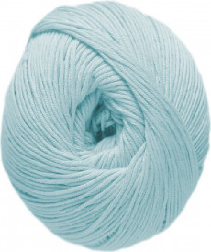 Natura Just Cotton Garn Unicolor 87 Isblå