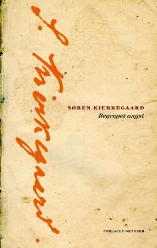 Begrepet angst av Søren Kierkegaard