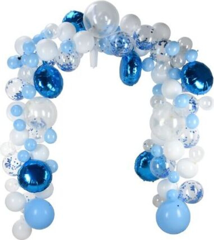 Ballongbue 122 Stk Blå