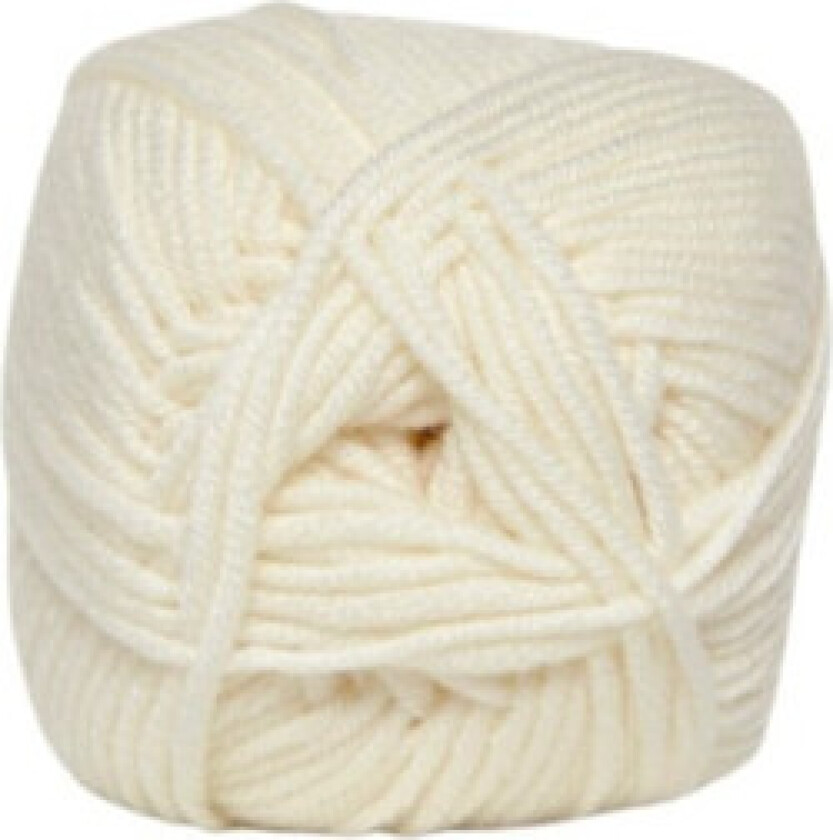 Extrafine Merino 120 Garn 100 Råhvit/Naturlig
