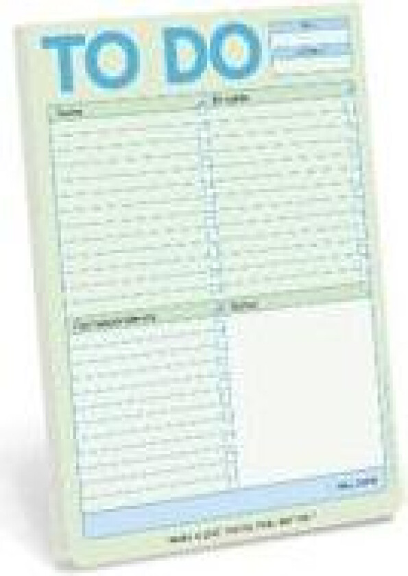 To Do Classic Pad (Pastel Version)