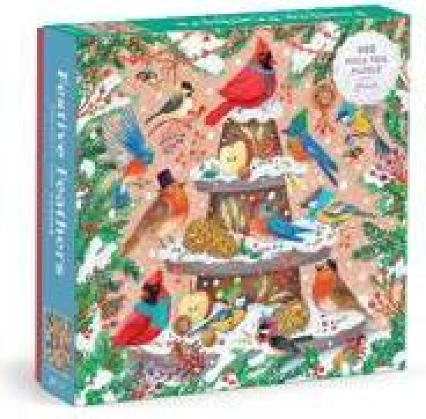 Festive Feathers 500 Piece Foil Puzzle