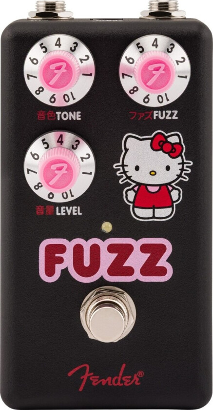 x Hello Kitty Black Fuzz Pedal