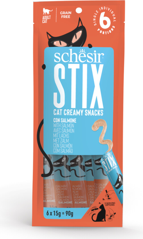 Stix Creamy Snacks 90 g - Laks