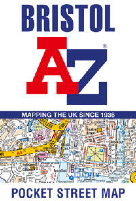 Bristol A-Z Pocket Street Map