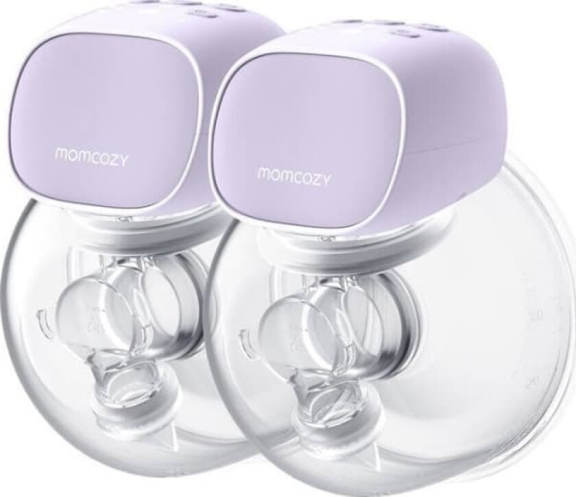 Momcozy S9 pro dobbel brystpumpe (lilla)