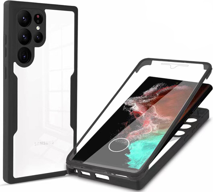 360° TPU-deksel til Samsung