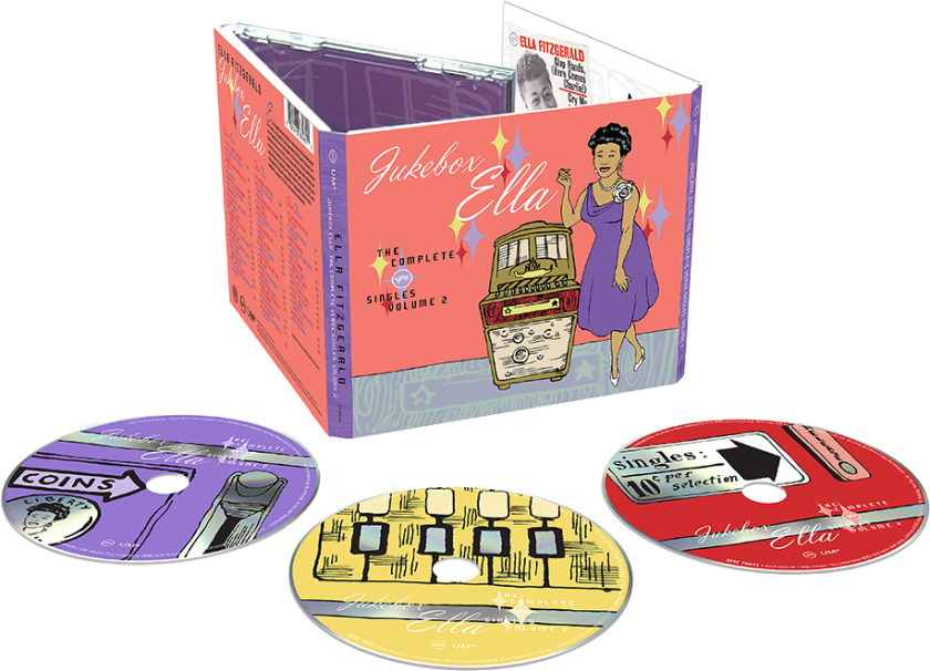 Ella Fitzgerald Jukebox Ella: The Complete Verve Singles, Vol. 2 CD