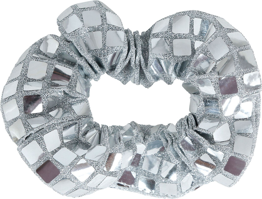 Scrunchie Disco Silver