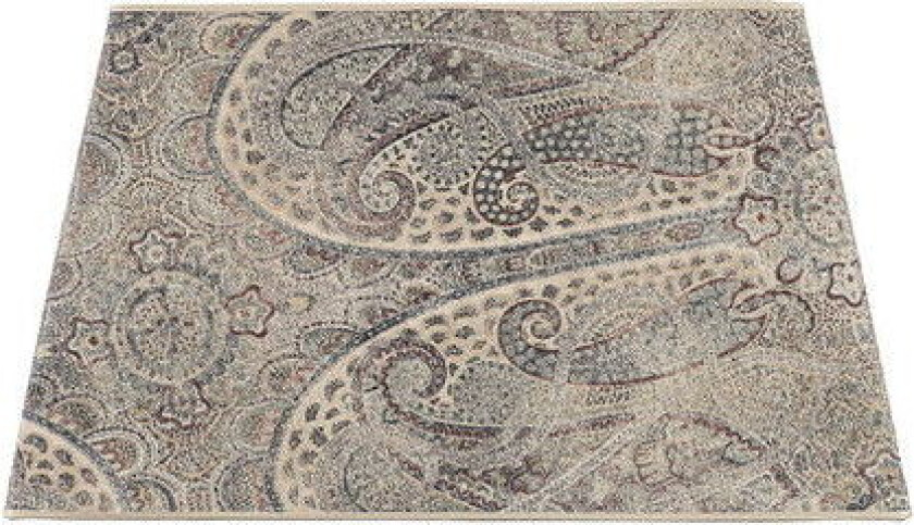 Rektangulær lampeskjerm sheldon paisley brown