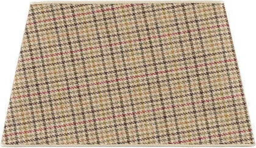 Rektangulær lampeskjerm harris tweed forest