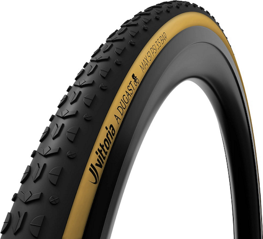 Bilde av A.Dugast Typhoon Cross Tubular dekk L 2C Neo 700x33c svart/brun