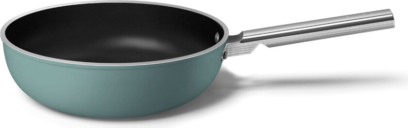 Wokpanne 30 cm, emerald green