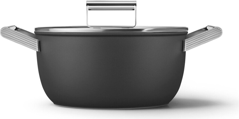 Gryte 24 cm / 4,5 liter, svart
